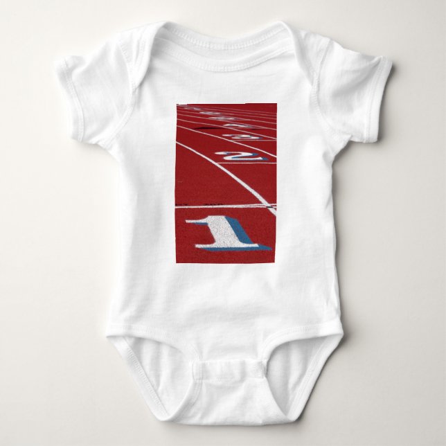 Body Para Bebê Atletismo (Frente)