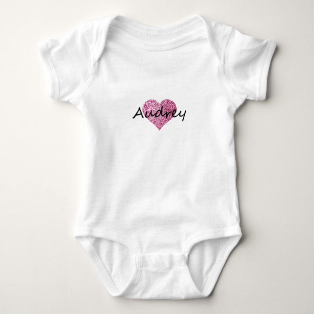 Body Para Bebê Audrey (Frente)