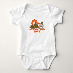 Body Para Bebê aventura da mountain bike