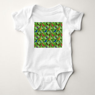 Body Para Bebê Aves, Aves, Aves
