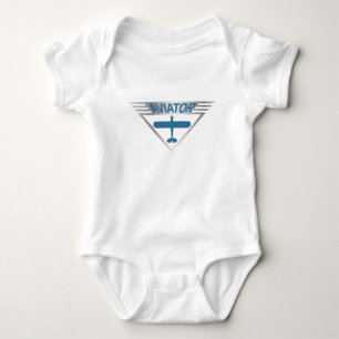 Body Para Bebê Aviador