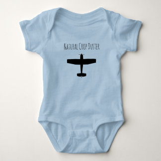 Body Para Bebê Avião Pulverizador Agrícola Natural Roupa Engraçad
