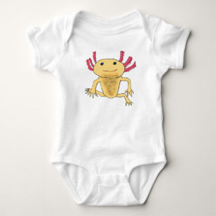Body Para Bebê Axolotl