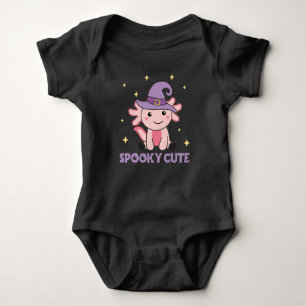 Body Para Bebê Axolotl Assusta Animais Cutrados Para O Halloween