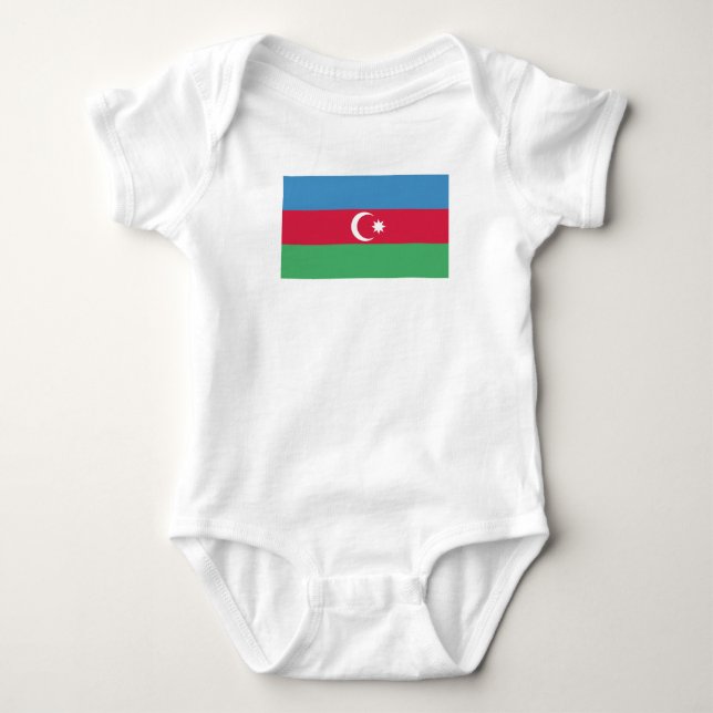 Body Para Bebê Azerbaijão (Frente)