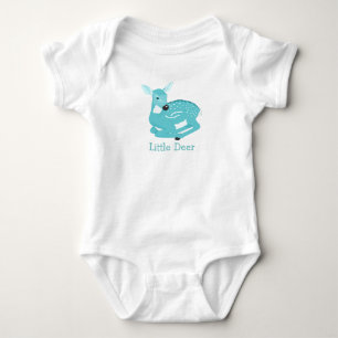 Body Para Bebê Azul, Fawn, Baby Bodysuit