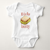 B é para Butty Chip Compro Sandwich UK British Com