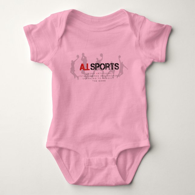 Body Para Bebê Baby A.I.Esportes (Frente)