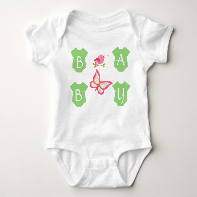 BODY PARA BEBÊ BABY AMOR COLLECY BODYSUIT (Frente)