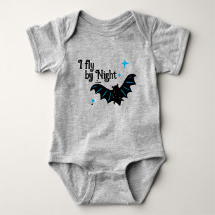 Body Para Bebê Baby Bat Halloween