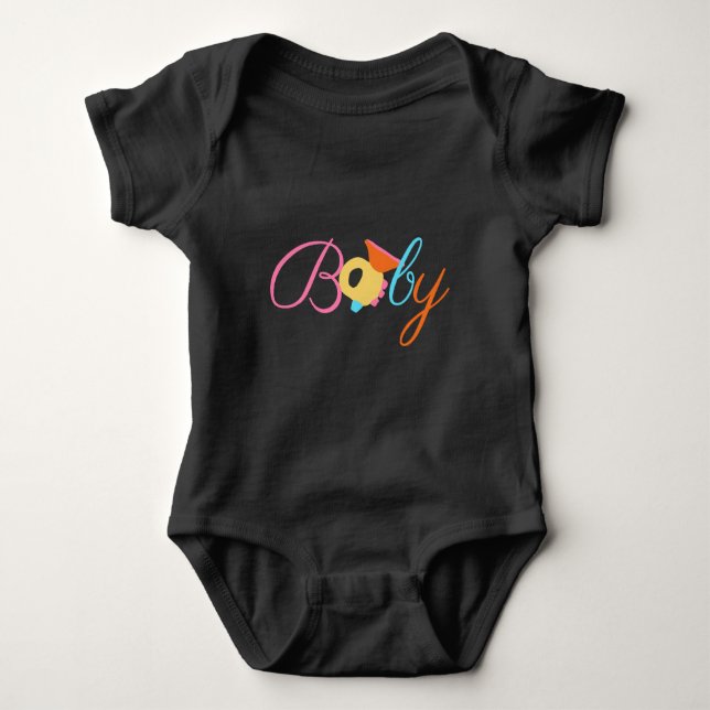 Body Para Bebê BABY Bella + Canvas Triplend One Piece (Frente)