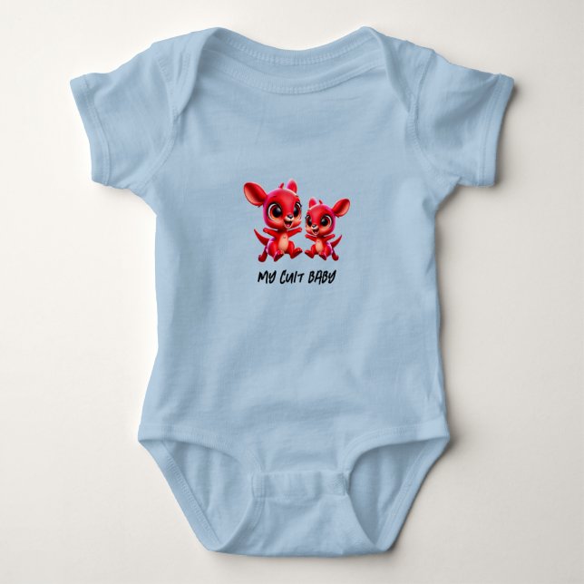 BODY PARA BEBÊ BABY BODYSUIT (Frente)