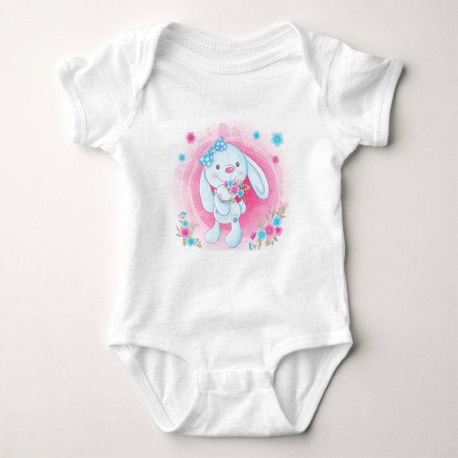 Body Para Bebê Baby Bodysuit (Frente)