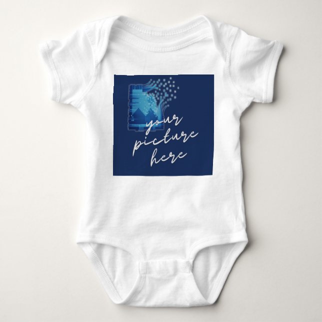 Body Para Bebê Baby Bodysuit (Frente)