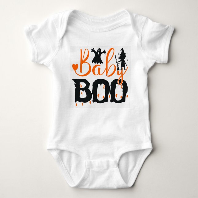 Body Para Bebê Baby Boo (Frente)