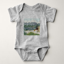 Body Para Bebê Baby Boy Camper
