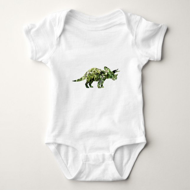 Body Para Bebê Baby boy Dinosaur Baby Jersey Bodetê (Frente)