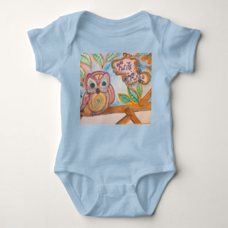 Body Para Bebê Baby Boy Twit Twoo Owl