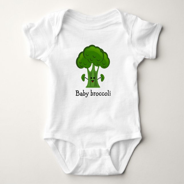 Body Para Bebê Baby Broccoli (Frente)