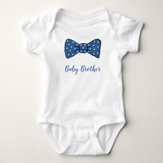 Body Para Bebê Baby Brother Arco Tie Vest (Frente)