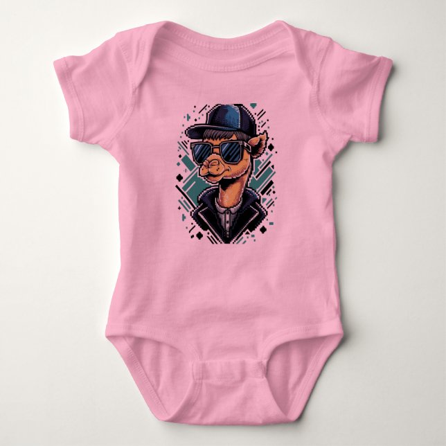 Body Para Bebê Baby Camel (Frente)