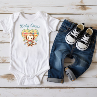 Body Para Bebê Baby Circus