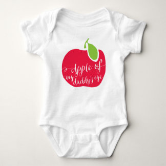 Body Para Bebê Baby Cotton "Apple of My pai Eye