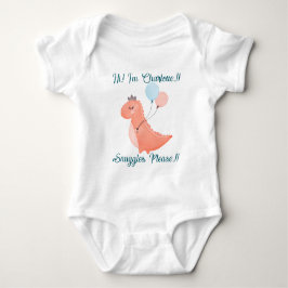 Body Para Bebê Baby Dino Festa de aniversário