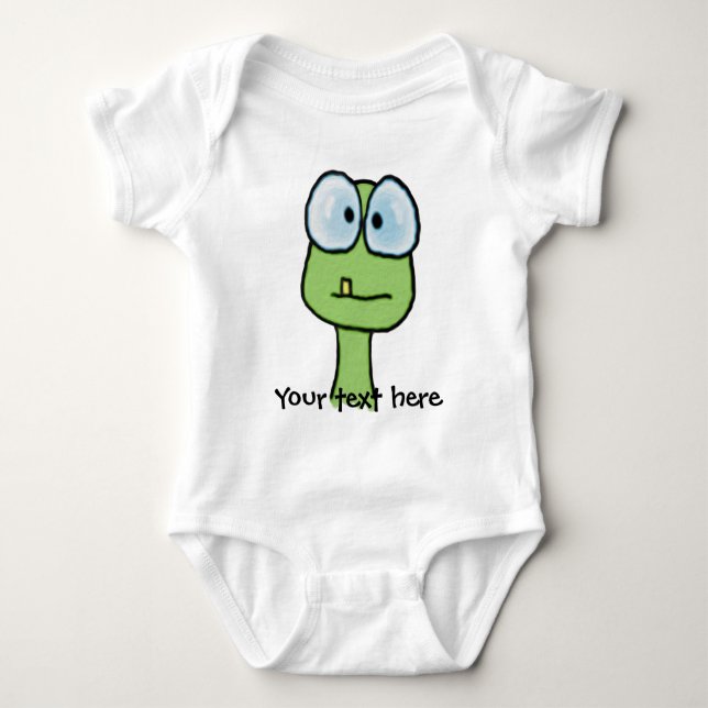 Body Para Bebê Baby Dinosaur (Frente)