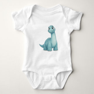 Body Para Bebê Baby Dinosaur Jersey Bodysuit - Comfort and Style 