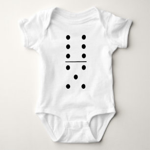 Body Para Bebê Baby Dominoe Costume