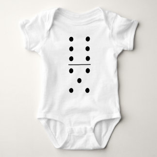Body Para Bebê Baby Dominoe Costume