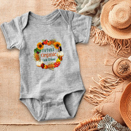 Body Para Bebê Baby Farmer Organic Comida Say