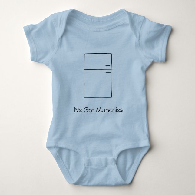 Body Para Bebê Baby Fridge Onsie (Frente)