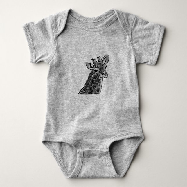 Body Para Bebê BABY giraffe BODYSUIT (Frente)