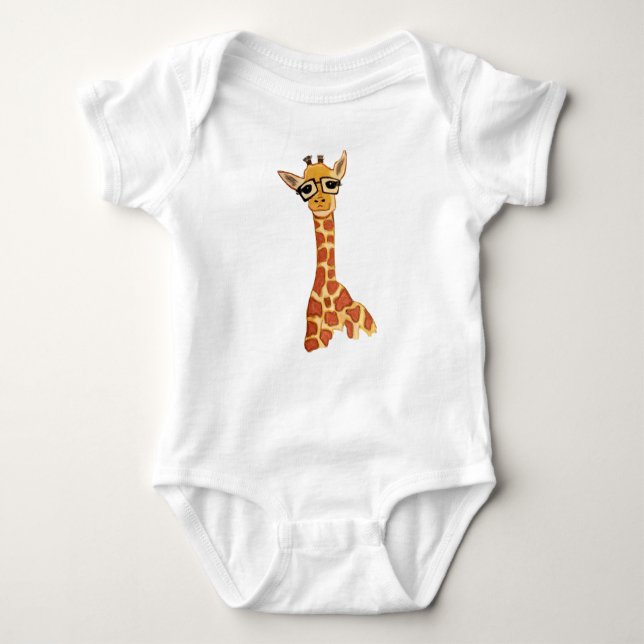 Body Para Bebê Baby Giraffe - Uma peça (Frente)