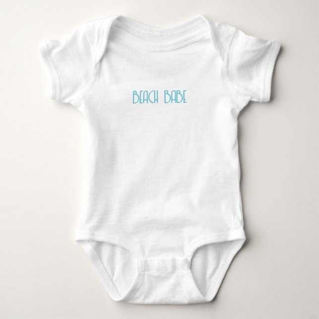 Body Para Bebê Baby Girls Bodycase - Beach Babe (Frente)