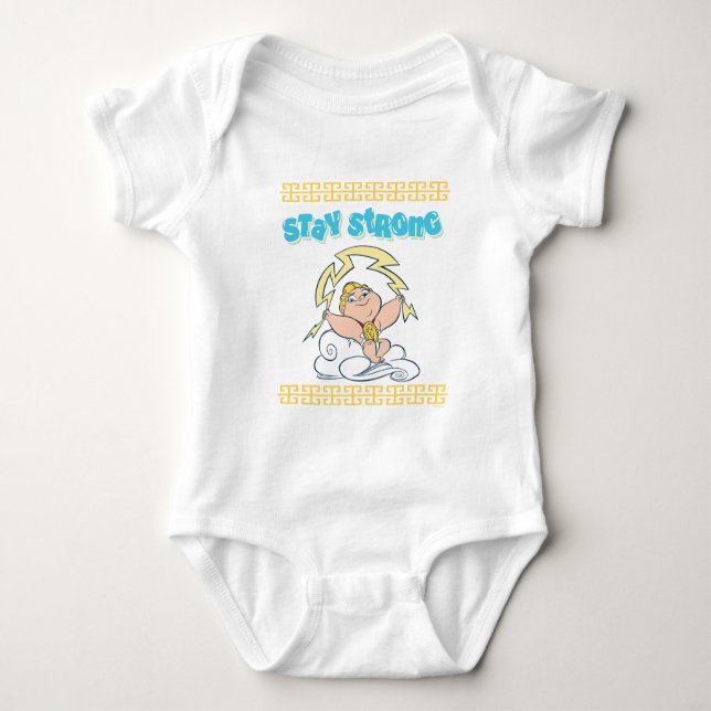 Body Para Bebê Baby Hercules - Stay Strong Baby Bodysuit (Frente)