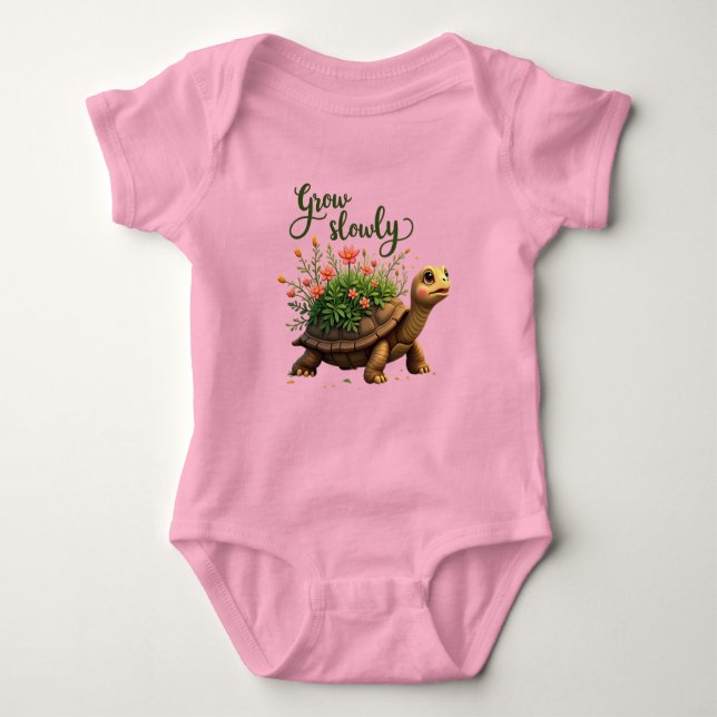Body Para Bebê Baby Jersey Bodydress (Frente)