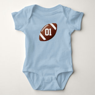 Body Para Bebê Baby Jersey Romper Personalizado de Futebol