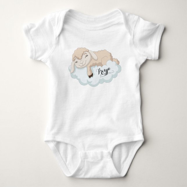Body Para Bebê Baby Lamb (Frente)
