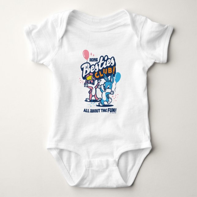 Body Para Bebê Baby Lola e INSETOS BUNNY™ - Besties Club! (Frente)