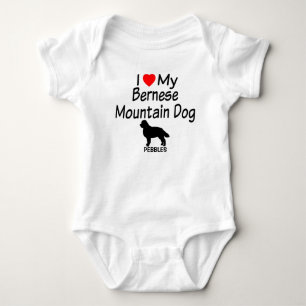 Body Para Bebê Baby Loves Bernese Mountain Dog