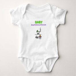 Body Para Bebê Baby Mathematician