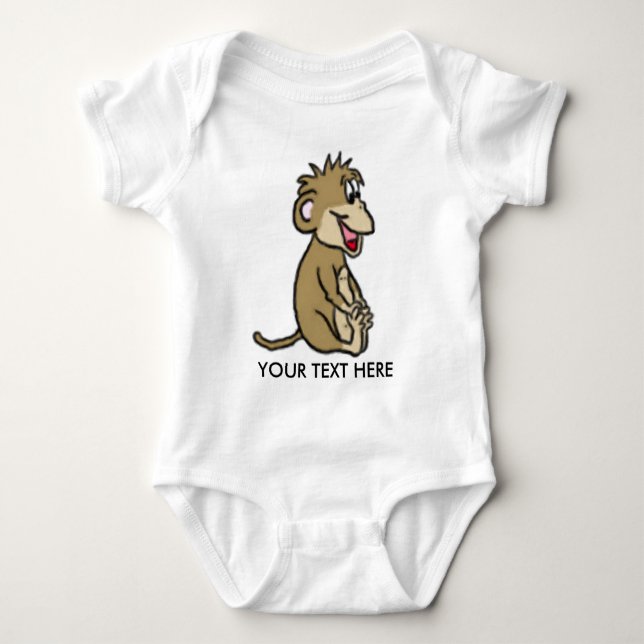 Body Para Bebê Baby Monkey Creeper (Frente)