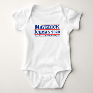 Body Para Bebê Baby One Piece Maverick Iceman 2020 Eleição
