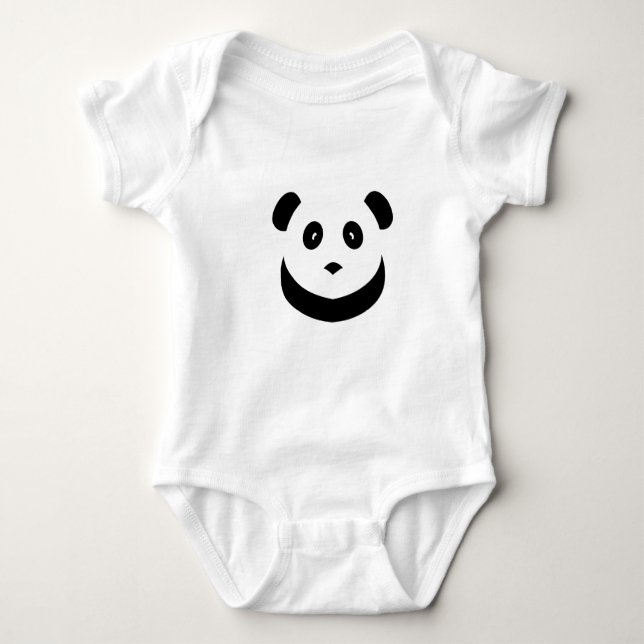 Body Para Bebê Baby Panda (Frente)
