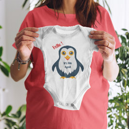 Body Para Bebê Baby Penguin