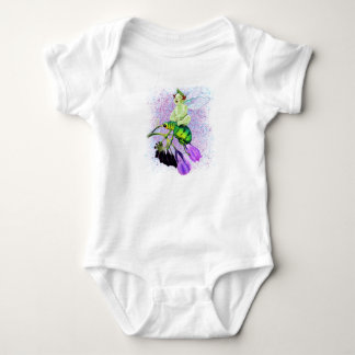 Body Para Bebê Baby Pixie Rindo em Beetle Ride