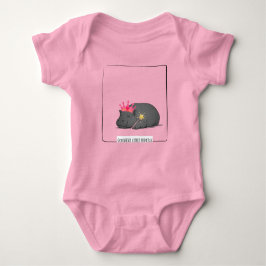 Body Para Bebê Baby Pygmy Hippo Princess Illustration